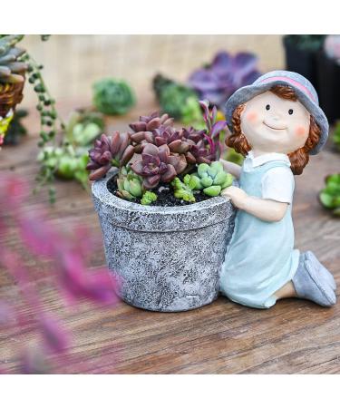 5 Pack Assorted Live Succulent Plants in 2 Starter Planter - Rare Small Indoor House Plants for Home Garden Decor - DIY Gift Set - Buy Online on GoSupps.com