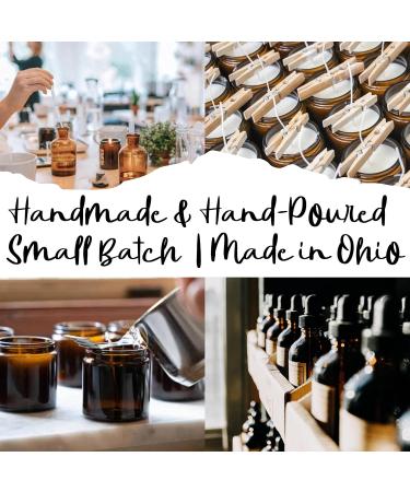 Buy Wild Mint + Eucalyptus Candle | 9oz Aromatherapy Stress Relief | Vegan Non-Toxic Coconut Wax | Bluebyrd Soap Co - Buy Online on GoSupps.com