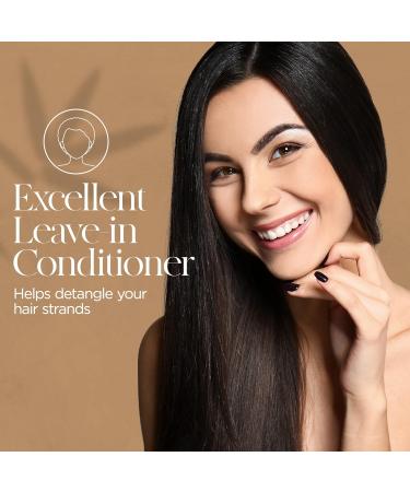 Mava - ALL-in-ONE Detangling Hair Mist Conditioning Shine Spray for Hair Heat Protectant Hydrating Hair Mist with Hemp Oil and Bamboo Extracts 8oz - Buy Online on GoSupps.com