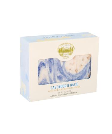 Lavender Soap Bar (4Oz) - Natural Handmade with Dried Lavender & Essential Oil | Falls River Soap Company - Ideal for Dry Skin - Buy Online on GoSupps.com