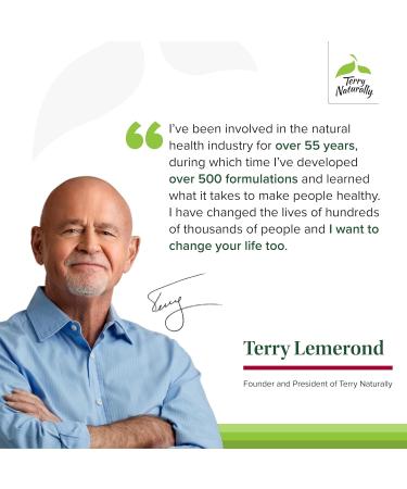 Terry Naturally Olive Extract EP20 - Brain Health Support Supplement with Olive Leaf Extract - Herbal Supplement to Aid Healthy Immune System Function - 60 Capsules (60 Servings) - Buy Online on GoSupps.com