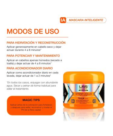 Liss Expert Stem Cells Magic Hair Mask 8.45 oz - Nourishing Treatment for All Hair Types | Shop Internationally - Buy Online on GoSupps.com