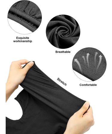 Men's 9-Piece Full Face Ski Mask Balaclava Hood - Winter Outdoor Breathable Black Face Mask - Buy Online on GoSupps.com