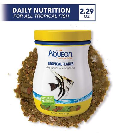 Aqueon Tropical Flakes - Premium Fish Food for Vibrant Health & Color - Buy Online on GoSupps.com