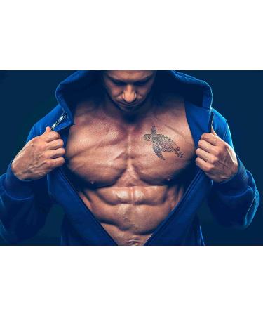 Dopetattoo 6 Sheets Sea Turtles Tortoise Temporary Tattoos for Women Men - Neck, Arm, and Chest Designs | Adult Temporary Tattoo Collection - Buy Online on GoSupps.com