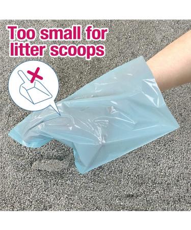 BOS Amazing Odor Sealing Cat Waste Bags - XS Light Blue (200 Count) | Durable, Unscented, Easy Cleanup for Small Messes - Buy Online on GoSupps.com