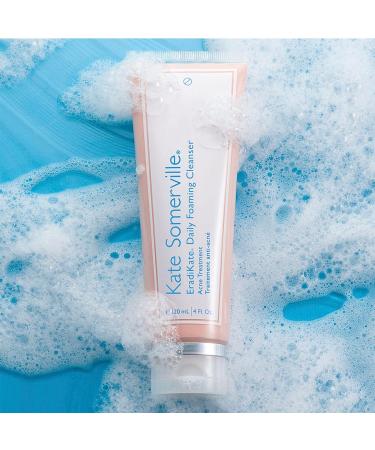 Kate Somerville EradiKate Daily Foaming Cleanser - Clinically Formulated Acne Treatment for Balanced Skin and Clean Pores 4 Fl Oz - Buy Online on GoSupps.com