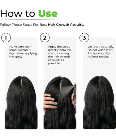 AVIMEE HERBAL Hair Growth Spray | Scalp Treatment for Itchiness & Dandruff | 100% Moisturizing, Non-toxic Formula | Natural DTH Blocker | 100ml - Buy Online on GoSupps.com