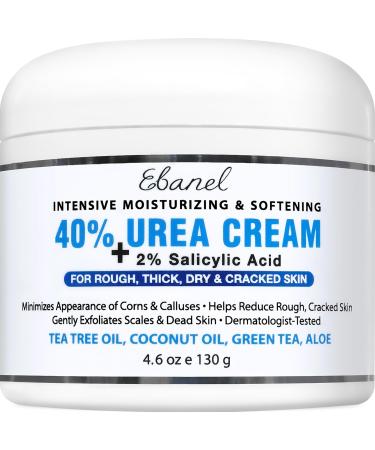 Urea Cream 40 Plus Salicylic Acid 4.6 Oz Callus Remover Hand Cream Foot Cream For Dry Cracked Feet Hands Heels Elbows Nails Knees Intensive Moisturizes  Softens Skin Exfoliates Dead Skin 4.6 Ounce (Pack of 1) - Buy Online on GoSupps.com