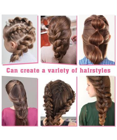 1500 Pcs Colorful Hair Rubber Bands & Styling Tools | 28 Colors Elastic Hair Ties for Girls Kids | Organizer Box included - Buy Online on GoSupps.com