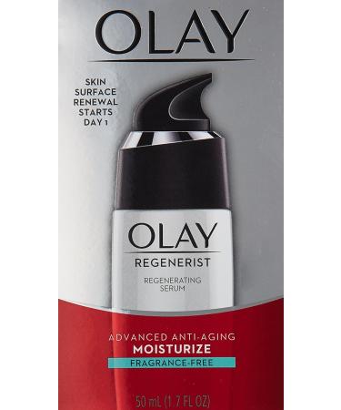 Olay Regenerist Daily Regenerating Serum 1.7oz - Fragrance-Free Anti-Aging Skincare for Best Results - Buy Online on GoSupps.com