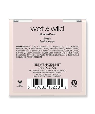 Wet n Wild Mood Blush Complexion Enhancer - Monday Feels, Natural Coffee Infused - Buy Online on GoSupps.com