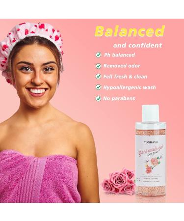 Yoni Wash, Essential Oil & Soap Set for Women - Moisturizing pH Balance, Remove Odor, Feminine Hygiene - Rose Scented - 5.29oz Soap Bar, 2*30ml Oil, 6.7 fl.oz Wash - Buy Online on GoSupps.com