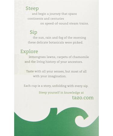 Tazo Organic Darjeeling Black Tea - 20-Count Tea Bags (Pack of 6) | Premium Black Tea - Buy Online on GoSupps.com