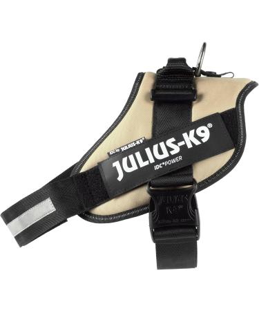 IDC Powerharness 2XL/3 - Premium Beige Dog Harness for Ultimate Comfort & Control - Buy Online on GoSupps.com