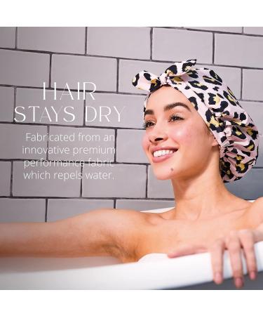 GRACE & COMPANY Luxury Shower Cap for Women - Waterproof, Reusable & Breathable - Lucie - Buy Online on GoSupps.com