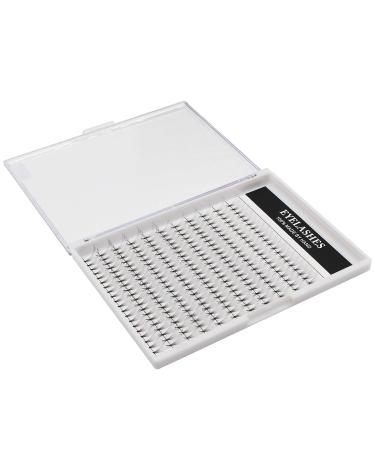 Large Tray Dedila Long Stem D Curl 10D Volume Premade Fans - Mixed Lengths 8-14mm | Premium Individual False Eyelashes Extensions - Buy Online on GoSupps.com