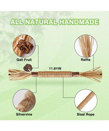 AGYM Cat Silvervine Stick Toy Set - Natural Chew Toys for Cats | Promotes Dental Health, Relaxation, and Digestion | Non-Addictive and Safe | 4 Pack - Buy Online on GoSupps.com
