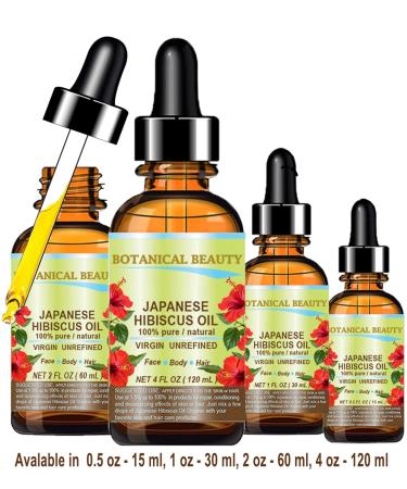 Buy Organic Hibiscus Oil (Hibiscus Sabdariffa) - 100% Pure Virgin Cold Pressed Anti-Aging Vitamin E Oil for Face Skin & Hair Growth - 4 Fl. oz. (120 ml - Buy Online on GoSupps.com