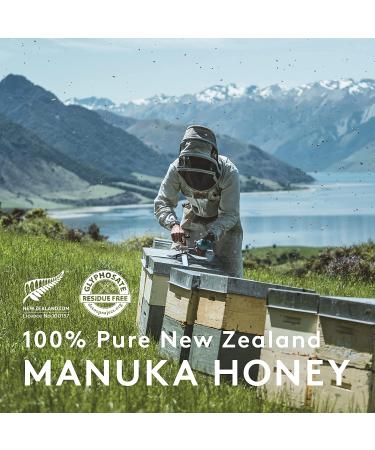 Buy New Zealand Honey Co. Raw Manuka Honey UMF 24+ | MGO 1122+ - 250g (8.8oz) - Buy Online on GoSupps.com