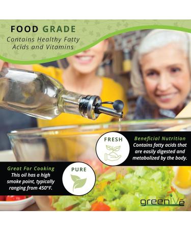 GreenIVe MCT Oil 100% Pure C8 C10 Caprylic Capric Acid Non-GMO Keto Paleo Bulletproof Coffee Creamer Energy Fuel Carrier Oil Skin Hair Massage Oil Fractionated Coconut Oil Alternative 16 fl oz 16 Fl Oz (Pack of 1) - Buy Online on GoSupps.com