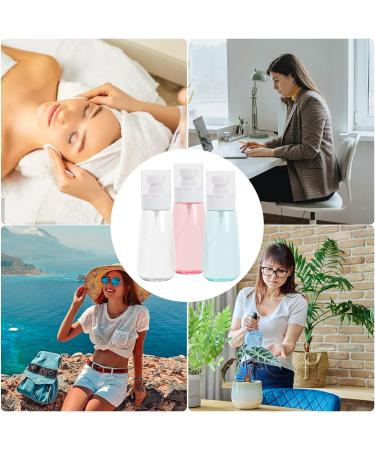 3 Pack Travel Spray Bottle Small Spray Bottle Travel Size Leak Proof Refillable Fine Mist Spray Bottle Mini Spray Bottles Fine Mist Empty Travel Bottle Set for Perfume Essential Oils (100ml) - Buy Online on GoSupps.com