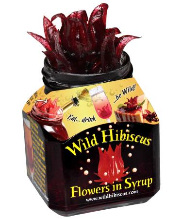 Wild Hibiscus Flowers In Syrup 250G - Buy Online on GoSupps.com