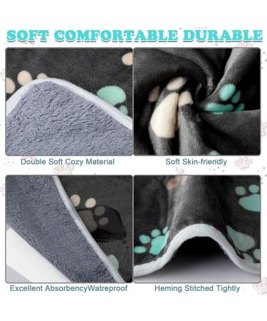 NAMALU 4 Waterproof Guinea Pig Fleece Ceiling & Small Dog Blanket | Absorbent Reusable Cage Inserts & Cuddly Sleep Pad (60x40 cm) - Sweet Paws - Buy Online on GoSupps.com