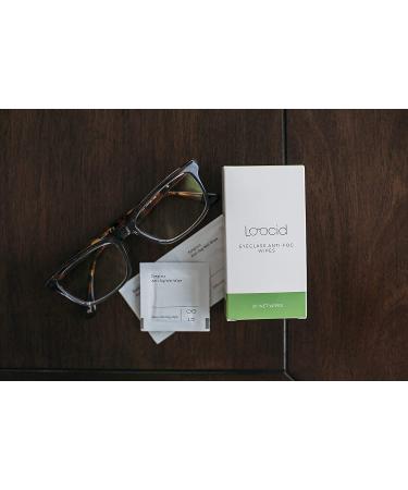 Loocid Anti Fog Wipes for Glasses - 30 Pre-Moistened Lens Cleaner Wipes for Eyeglasses, Goggles, Screens - Individually Wrapped Cleaning Kit (Pack of 1) - Buy Online on GoSupps.com