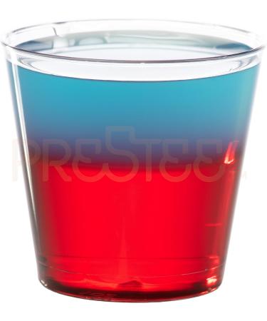 100 Clear Plastic Shot Glasses Bulk 1oz - Party Pack Mini Glass Cups for Events - Disposable & Reusable - Kitchen Supplies - Buy Online on GoSupps.com