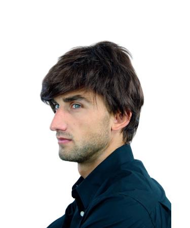 WIG ME UP WL-2362-4/33 Men's Wig - Brown Reddish Brown Mixed - Premium Full Hair Style for Men - Buy Online on GoSupps.com