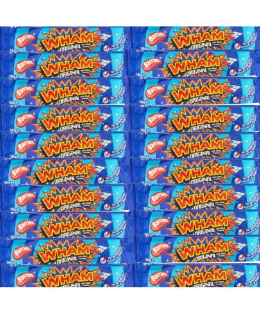 VIMIX Wham Original Chew Bars 16g - Raspberry Flavour Chew Bar | Pick any number of bars - Buy Online on GoSupps.com