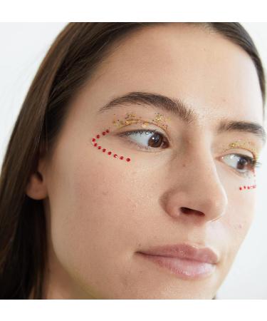 PaintLab Eye Gems - Self-Adhesive Rhinestones for Makeup, Face Jewels for Beginners, Kids, Teens, and Women - Flurry - Buy Online on GoSupps.com