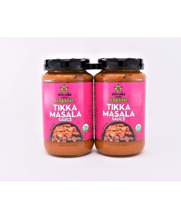 Mayura Cuisine Organic Tikka Masala Sauce (2x 18oz.) 1.12 Ounce (Pack of 2)