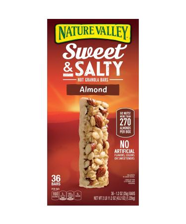 Nature Valley Sweet and Salty Nut Almond Granola Bars 30 Count