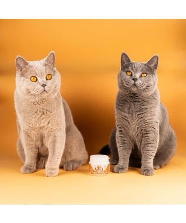 NutriPaw Digestive Treats For Cats - Gut Health Hairballs Sensitive Tums Anal Glands Scooting Loose Stools Smelly Itchy Ears - Great for all Cats - Lasts up to 2 Months - Buy Online on GoSupps.com