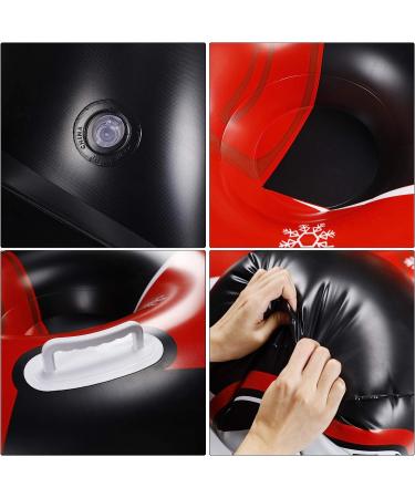Triumpeek Inflatable Snow Tube for Winter Outdoor Fun - Heavy Duty Sled with Reinforced Handles | Penguin Design - Buy Online on GoSupps.com