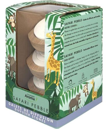 Safari Pebble Diffuser Stones | Premium Aromatherapy Stones for Home & Travel - Worldwide Shipping - Buy Online on GoSupps.com