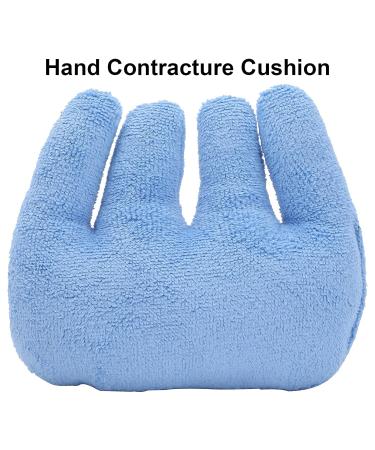 Hand Contracture Cushion - Soft Absorbent Finger Separators for Rehabilitation | Comfortable Hand Training (Blue - Buy Online on GoSupps.com