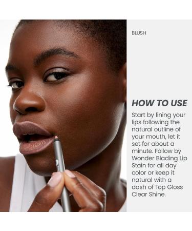 Wonderskin 360 Crayon L vres Contour Avec Crayon L vres Longue Dur e Pouvant tre Taill Imperm able Et R sistant Au Transfert (Blush) - Buy Online on GoSupps.com