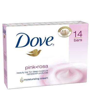Dove Pink Beauty Bar 4 Bars 4 oz (113 g) Each