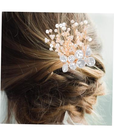 Ipetboom Silver Hair Comb Bride Hair Side Comb Wedding Bridal Hair Comb Wedding Hair Accessories Bride Hair Accessories Silver Hair Accessories Hair Combs for Women Crown Metals - Buy Online on GoSupps.com