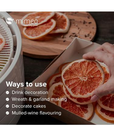 Mimea Grapefruit Whole Slices 1kg - Premium Dried Fruit for Cocktails & Garnishes - Buy Online on GoSupps.com