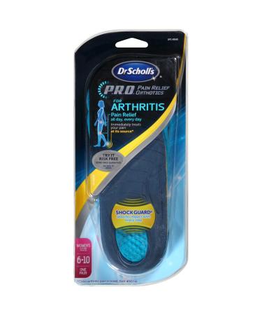 Dr. Scholl's P.R.O. Pain Relief Orthotics for Arthritis  Women's Size 6-10 Old Version