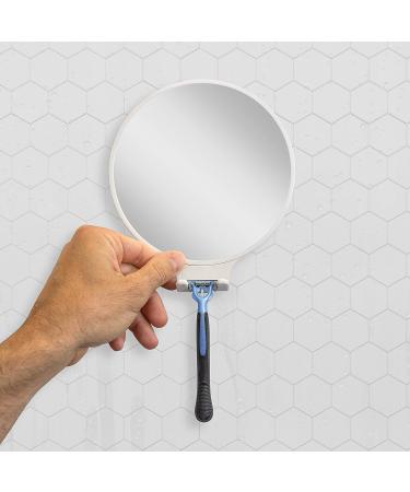 Zadro Fogless Shower Mirror 2X Magnification with Razor Holder - Bathroom Wall Mirror - Buy Online on GoSupps.com