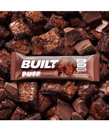 Built High Protein and Energy Puffs - Brownie Batter - Pack of 4 - 1.41 Oz. - Buy Online on GoSupps.com