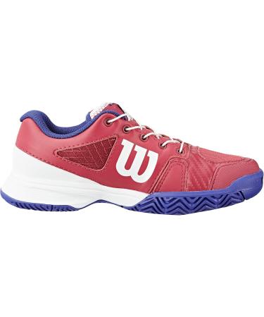 Wilson Girls Tennis Shoes - RUSH PRO JR QL Pink/White/Blue - Size 34 2/3 - All Surfaces - Ideal for All Player Types - WRS327900E025 - Buy Online on GoSupps.com
