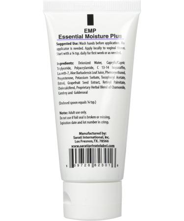 Essential Moisture Plus Vaginal Cream - Hydrating Relief for Women | International Shipping Available - Buy Online on GoSupps.com