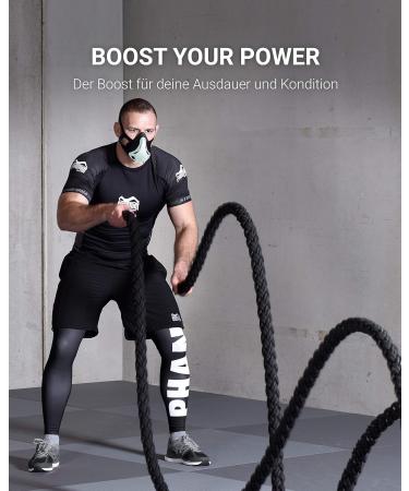 Phantom Athletics Training Mask - Boost Endurance & Performance in Sports | Glow in the Dark L - Buy Online on GoSupps.com