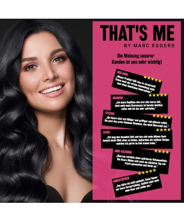  That's ME by Marc Eggers THAT'S ME HEPFKINO Volume Shampoo (200 ml) for more volume | Preventive anti-hair loss shampoo | with biotin + vitamins A E F | for women and men - Buy Online on GoSupps.com